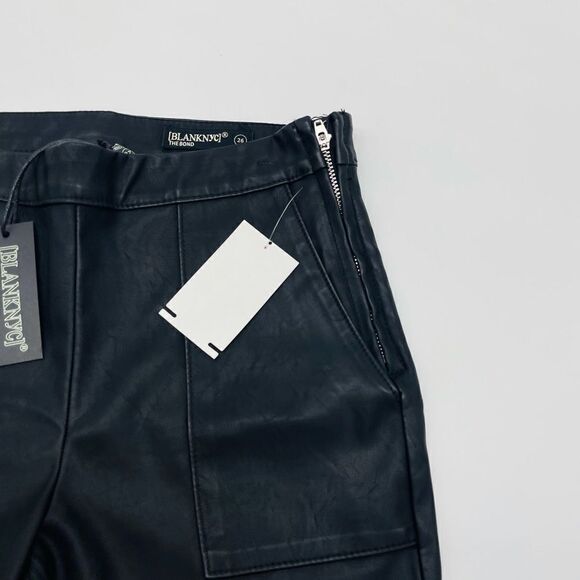 BlankNYC
Black The Bond Faux Leather Zip Pants - Picture 8 of 10